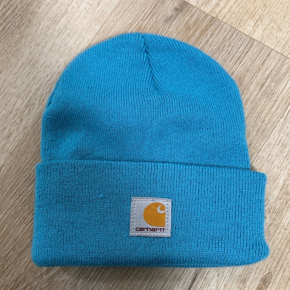 Carhartt Teal Knit Beanie